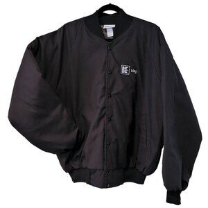 80s/90s Hartwell Sports Cotton Blend Fully-Lined Bomber "KING" Embroidery